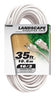 Prime Outdoor 35 ft. L White Extension Cord 16/3 SJTW