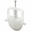 Prime-Line 3/8 in. L Silver Plastic Screen Door Roller Assembly 1 pk
