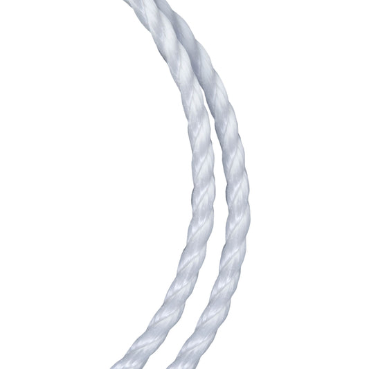 SecureLine 1/4 in. D X 100 ft. L White Twisted Polypropylene Rope
