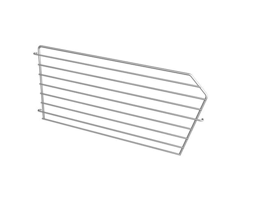 Lozier Basket Divider 8 In. X 16 In. For Use With Lozier Shelving Silver (Pack of 10)