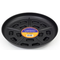 Down Under 12 in. D Plastic Plant Saucer Black (Pack of 24)