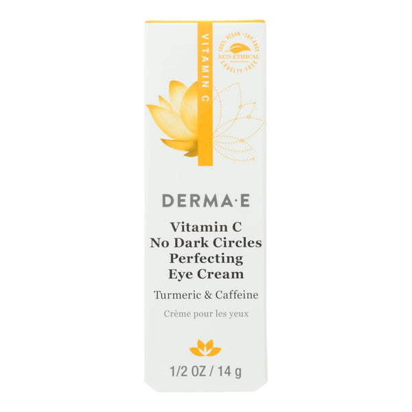 Derma E - Crema para ojos con vitamina C y ojeras - 1 unidad - 0,5 oz