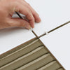 QEP  1/8 in. H x 0.5 in. W Plastic  Tile Spacer  250 pk