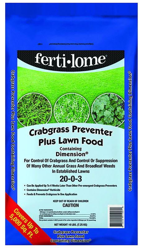 Ferti-Lome Crabgrass Preventer Lawn Fertilizer For All Grasses 5000 sq ft