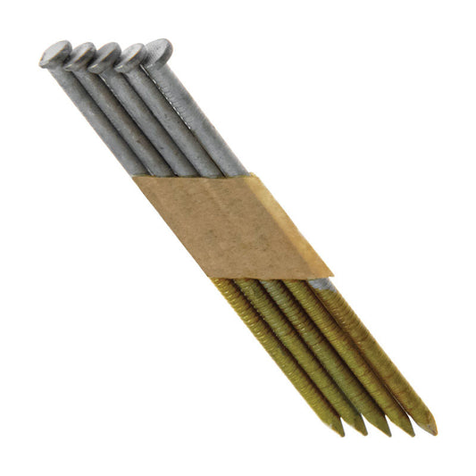 Grip-Rite  3-1/4 in. 11 Ga. Angled Strip  Framing Nails  30 deg. Ring Shank  2000 pk