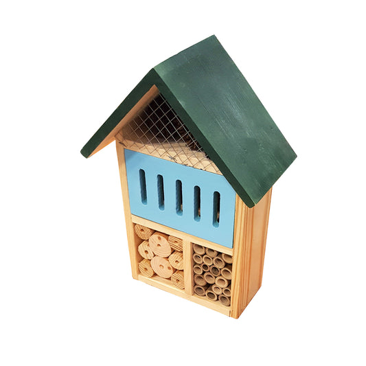 Alpine 12 in. H x 4.4 in. W x 4.4 in. L Wood Insect House