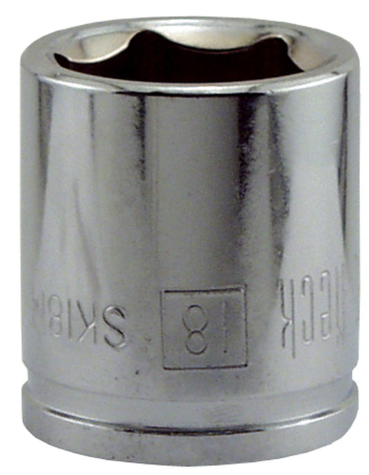 Great Neck SK18M 18MM X 3/8" Drive 6 Point Socket Metric