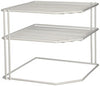 Grayline 8-1/2 in. H X 9-1/4 in. W X 10-7/8 in. L White Corner Shelf