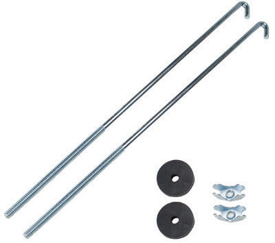 Sujeción de batería, estilo J universal, 10,25 pulg.
