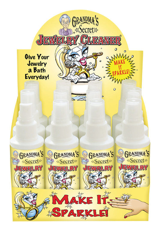 Grandma's Secret No Scent Jewelry Cleaner 3 oz. Liquid (Pack of 12)
