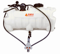 ATV Sprayer, 4-GPM, 2-Nozzle Boomless, White, 25-Gallon Tank