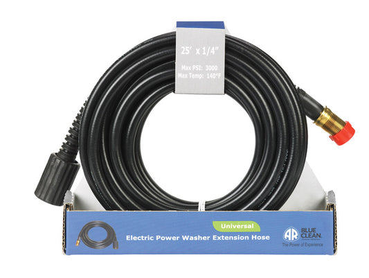 AR North America  3000 psi 25 ft. L Pressure Washer Extension Hose