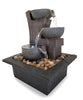 Danner Manufacturing 03801 8-1/2 X 7-3/8 X 10-1/8 Black Aura Tabletop Meditation Fountain