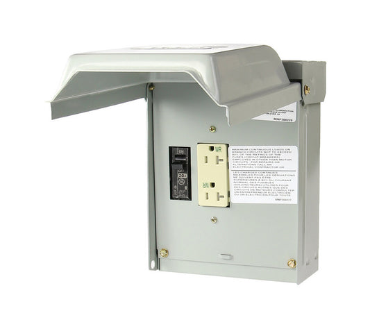 Ge 20 Amp Power Outlet Panel