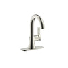 Ultra Faucets 1.2 GPM 60 PSI Nita Collection Brushed Nickel 1-Handle Laundry Faucet 4 in.