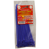 Tool City  8 in. L Blue  Cable Tie  100 pk