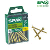 SPAX No. 8 x 2 in. L Phillips/Square Flat Head Zinc-Plated Steel Multi-Purpose Screw 20 pk
