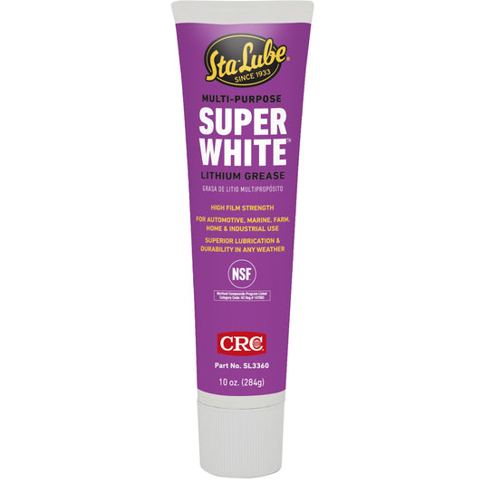 CRC Super White Lithium Grease 10 oz
