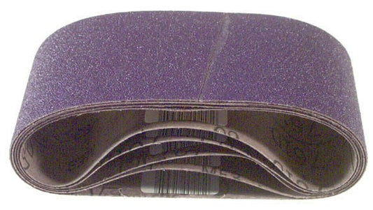 3M 81396 3" X 18" P100Y Grade Purple Regalite™ Resin Bond Cloth Belts (Pack of 5)