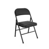 Metal Folding Chair, Black