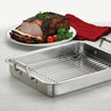 15 in Prima Stainless Steel Roasting Pan - Includes Basting Grill