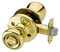 Tylo Entry Lockset, Polished Brass Finish, Must Purchase in Quant. of 3