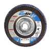 Norton BlueFire 4-1/2 in. D X 5/8-11 in. Zirconia Aluminum Oxide Flap Disc 60 Grit 1 pk