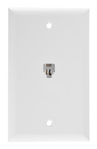 GE 1-Line 1-Jack Phone Jack Wall-Mount