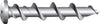 Hillman 3/16 in. Dia. x 1-1/4 in. L Brass Pan Head Walldog Screw & Anchor 20 pk (Pack of 10)