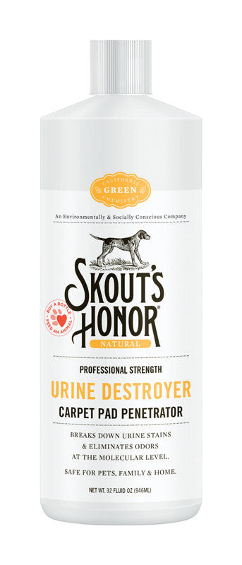Skout's Honor  Cat/Dog  Liquid  Urine Eliminator  32 oz.