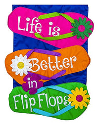 BETTER IN FLIP FLOPREG APPLQ FLG