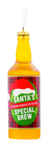 Hallmark Multicolored Santa's Special Brew Ornament