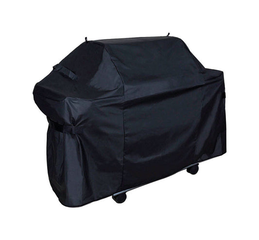 Grill Care  Deluxe  Black  Grill Cover  For Fits Most Gas Barbecue Grills 61 in. W x 42 in. H