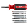 Milwaukee  Square Drive  9-in-1  Multi-Bit Driver  9.06 in.