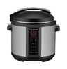Cuisinart  Stainless Steel  Pressure Cooker  6 qt. Black/Silver