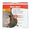 First Alert 14 ft. H Steel Fire Escape Ladder 1125 lb. capacity