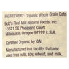 Bob's Red Mill - Oats - Organic Quick Cooking Rolled Oats - Whole Grain - Case of 4 - 32 oz.