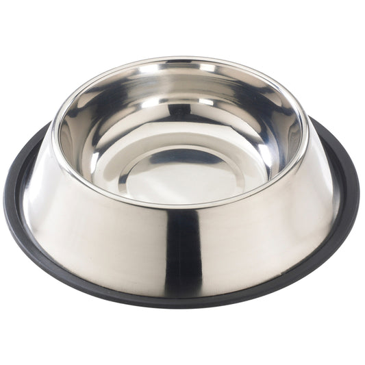 Spot Silver Stainless Steel Pet Bowl For Dogs