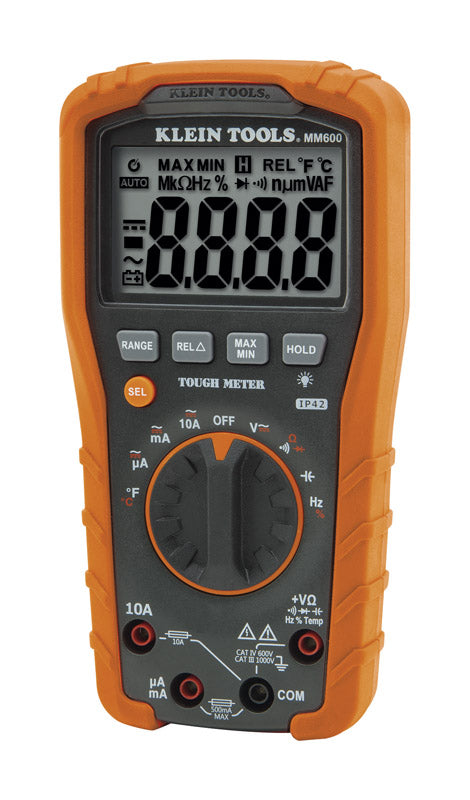 Klein Tools Tough Meter Automatic Digital Multimeter 1 pk