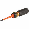 Klein Tools Phillips/Slotted 2-in-1 Flip-Blade Insulated Screwdriver 8.2 in.