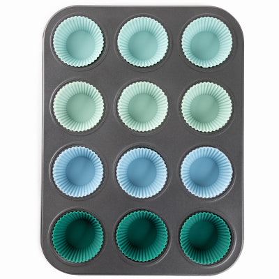 12-Cup Muffin Pan & Liners (Pack of 6)