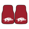 University of Arkansas Carpet Car Mat Set - 2 Pieces