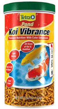Tetra Pond 16359 4.94 Oz Koi Vibrance™ Pond Fish Food (Pack of 12)