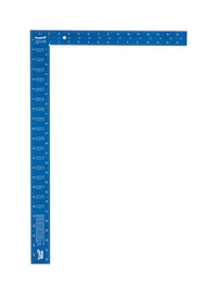 Empire  True Blue  16 in. L x 24 in. H Anodized Aluminum  Professional  Framing Square  Blue