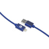 iEssentials Lightning to USB-C Charge and Sync Cable 6 ft. Blue
