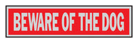 Hy-Ko English Beware of Dog Sign Aluminum 2 in. H x 8 in. W (Pack of 10)