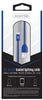 iEssentials Lightning to USB-C Charge and Sync Cable 6 ft. Blue