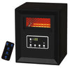 Pro Fusion Heat 1500W Black Free-Standing Infrared Heater with High/Low/Eco Settings