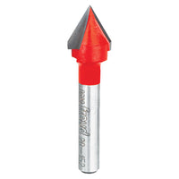 Router Bit, V Grooving, 1/2-In.