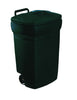 Rubbermaid Roughneck 45 gal Plastic Wheeled Garbage Can Lid Included